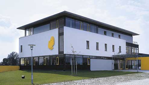 Süddeutsche Truthahn Verwaltungsgebäude west