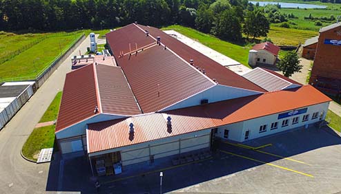 Produktionsgebäude nach unserer Generalplanung