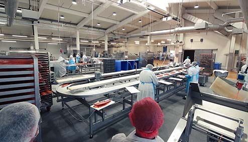 Frischfleischproduktion