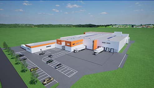 3D Visualisierung Generalplanung Lebensmittelbranche