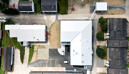 Planung Fabrikgelände Fleischproduktion