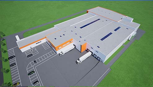 3D Visualisierung Generalplanung Lebensmittelbetrieb